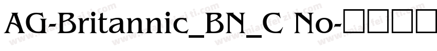 AG-Britannic_BN_C No字体转换